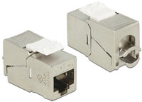 Delock Keystone Rj45 Cat6a Buchse (8p/8c) Geschirmt (86179)