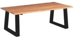 Couchtisch Massivholz Akazie 110x60x40 Cm Vidaxl