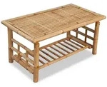 Couchtisch Bambus 90x50x45 Cm - Vidaxl