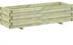 Hochbeet 120 X 40 X 30 Cm Rechteckig Aus Holz