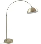 Stehlampe (bogenleuchte) 'lennart' Aus Metall F&uuml;r Wohnzimmer & Esszimmer Von Lindby