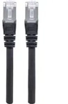 Intellinet - 740623 Rj45 Netzwerkkabel, Patchkabel Cat 6a S/ftp 0.50 M Schwarz