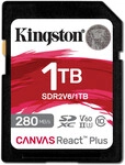 Sd-card 1tb Kingston Canvas React Sdxc,280mb/s Lesen/150mb/s Schreiben