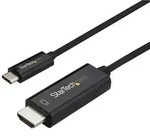 Startech.com Cdp2hd3mbnl Usb-c Zu Hdmi Kabel Schwarz 3 Meter