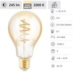Eglo - Led Deko Leuchtmittel Birne E27 4w Amber Leuchtmittel