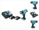Makita Dhg 180 Ra Akku Hei&szlig;luftgebl&auml;se 18 V 550 &deg;c + 2x Akku 2,0 Ah + Ladeger&auml;t