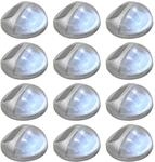 Vidaxl - Outdoor Solar-wandleuchten Led 12 Stk. Rund Silbern