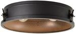 Brilliant Lampe, Zois Deckenleuchte 42cm Schwarz Korund, Metall, 2x A60, E27,