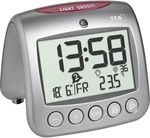 Tfa Dostmann 60.2559.54 Funk Wecker Grau Alarmzeiten 2 2 Timerzeiten