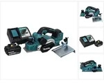 Makita Dkp 181 Rm1 Akku Hobel Falzhobel 82 Mm 18 V Brushless + 1x Akku 4,0 Ah +
