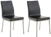 2er Set Esszimmerst&uuml;hle Colmar Schwarz