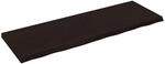 Tischplatte Dunkelbraun 180x60x(2-6)cm Massivholz Eiche - Vidaxl