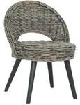 Sessel Kubu-rattan Schwarz Vidaxl