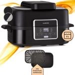 Klarstein - 2-in-1 Hei&szlig;luftfritteuse Mit Grill, Airfryer Mit Schnellaufheizung