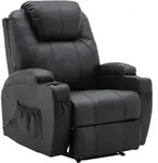 M Mcombo Elektrisch Relaxsessel Massagesessel Fernsehsessel Liegefunktion Vibration