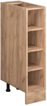 K&uuml;chenregal R-line, Goldkraft Eiche, 20 Cm Ohne Arbeitsplatte Vicco