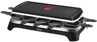 Tefal Raclette Grill Re4588 ,schwarz/silber