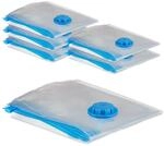 Relaxdays Vakuumbeutel, 6er Set, Xl Kompressionst&uuml;ten Reise, Kleidung & Decken,