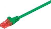 Goobay - Cat 6 Patchkabel, U/utp, Gr&uuml;n, Kupferkaschierter Aluminiumleiter (cca).