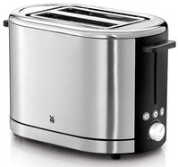 Wmf - Toaster Mit 2 Steckpl&auml;tzen 900 W Edelstahl / Schwarz 0414090011