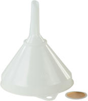 H&uuml;nersdorff - Trichter &Oslash; 253/50 Mm H&ouml;he 190 Mm Hd-polyethylen Natur Mit Sieb Und