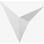 Geometrische Design-wandleuchte Aus Metall Bird - Wei&szlig;