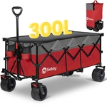 Xxxl Superlang Bollerwagen Faltbar Handwagen 300l 200kg Klappbar Transportwagen,