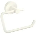 Moon White Toilettenpapierhalter, Matt Wei&szlig; - Rollenhalter Ohne Deckel F&uuml;r B&auml;der