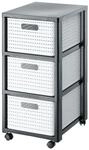 Rotho - Land-rollcontainer Mit 3 Schubladen In Rattanoptik De, Bpa-freier Kunststoff