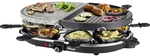 Princess - Raclette Partygrill Oval Mit Steinplatte & Grillplatte F&uuml;r 8 Personen,