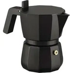 Alessi Moka Dc06/3 B Espresso-kaffeemaschine 3 Tassen Schwarz