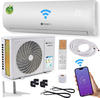 Homelux - Split Klimaanlage Set - mit WiFi/App Funktion Klimagerät - Kühlen a++/