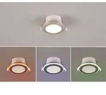 Trio Leuchten - Led Einbaustrahler Argus Chrom Mit Fernbedienung Dimmbar &...