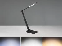 Led Schreibtischleuchte Travis Mit Usb Ladefunktion, Schwarz, H&ouml;he 71cm