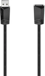 Hama - Usb-kabel Usb 2.0 Usb-a Buchse, Usb-a Stecker 0.75 M Schwarz 00200618