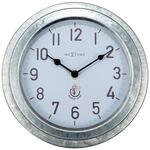 Au&szlig;enwanduhr Poppy &Oslash; 22 Cm Silber Wanduhr - Nextime