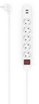 Hama Steckdosenleiste 5-fach Mit Usb