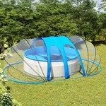 Pool-kuppel Oval 620x410x210 Cm - Vidaxl