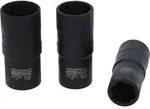 Ks Tools 1/2' Spiral-profil-kraft-stecknuss-satz, 3-tlg,17-21mm - 913.1270