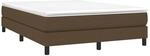 Bettgestell Ohne Matratze Dunkelbraun 140x200 Cm Stoff Vidaxl