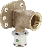Viega - Sanfix-p Wandscheibe 303181 Rotguss, 16mmxrp 1/2, Sc-contur