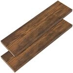 2er Sets Schweberegale 2er Set Dunkle Eiche, 90cm