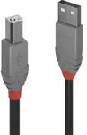 Usb-kabel Usb 2.0 Usb-a Stecker, Usb-b Stecker 7.50 M Schwarz 36676 - Lindy