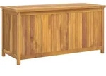 Gartenbox 114x50x58 Cm Massivholz Teak Vidaxl