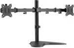 Conceptronic - Desktop-monitorst&auml;nder 13-32 Doppelarm Unterst&uuml;tzt 2 Monitore Vesa
