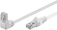 Lan-patchkabelkabel Cat 5e F/utp 1x90 Weiss 3m