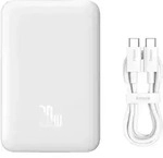 Mini-powerbank 10000mah Mit Magsafe Pd 20w Induktivem Laden, Wei&szlig;