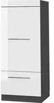 Vicco - Mikrowellenschrank Fame-line, Wei&szlig; Hochglanz, 60 Cm