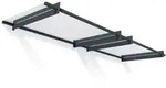 Palram-canopia - Vordach Nancy 3000 Anthrazit 301x94 Cm