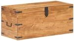 Truhe 90x40x40 Cm Massivholz Akazie - Vidaxl